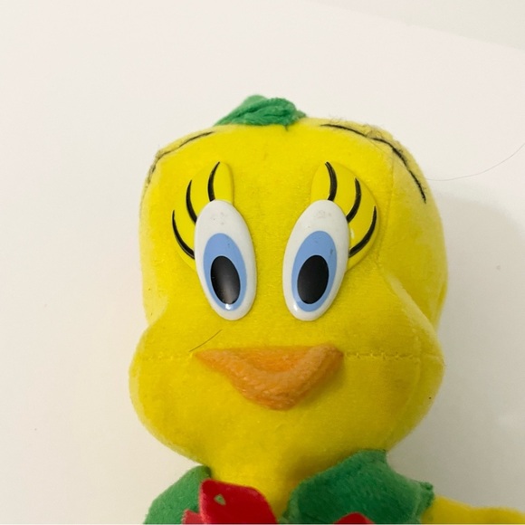 1992 Warner Brothers Tweety Bird Robin Hood Plush Toy 8” Tall - Picture 12 of 13